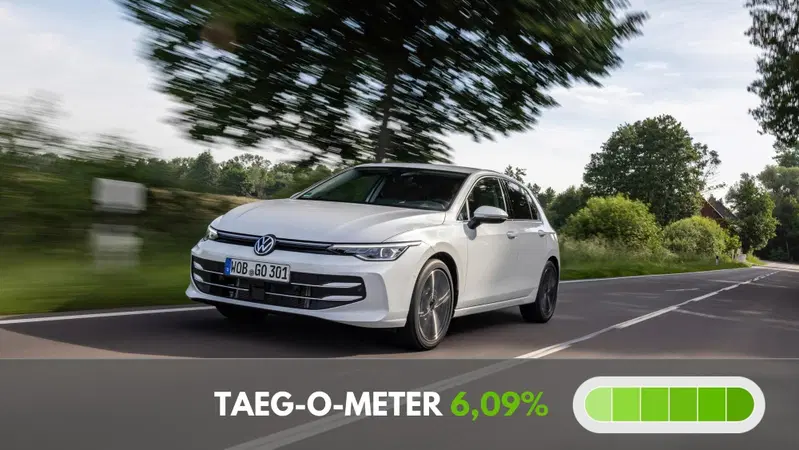 Il compleanno si festeggia con l'offerta per Volkswagen Golf