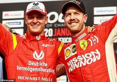 Sebastian Vettel e Mick Schumacher tornano in pista insieme: ecco dove li vedremo