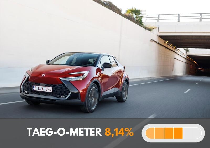 Toyota C-HR a 199 euro al mese, senza obbligo di rottamare