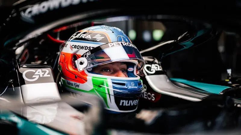 F1. Kimi Antonelli in pista con Mercedes nelle FP1 del Messico: "A Monza ho imparato la lezione, anche se in modo brutale"