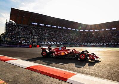 F1. Giornata positiva per la Ferrari in Messico: bene Sainz, Leclerc in salita dopo l'incidente di Bearman in FP1