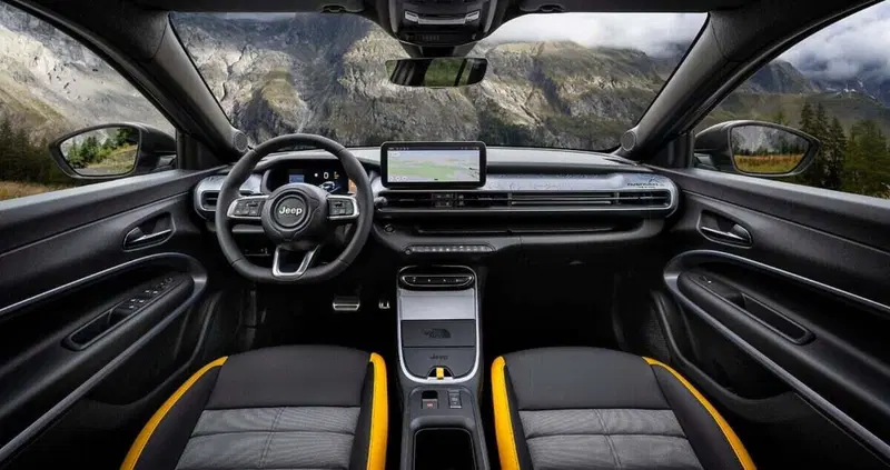 Il materiale dei sedili &egrave; simile ai piumini con colori The North Face