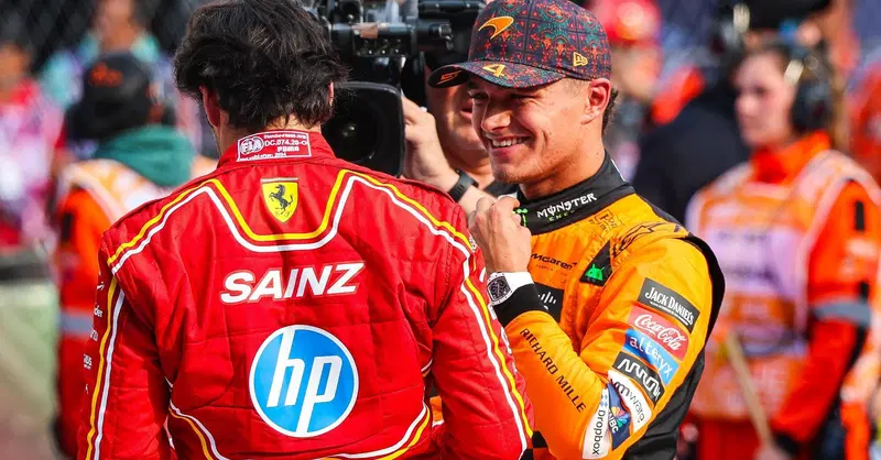F1. GP Messico, Lando Norris: "Sainz ha guidato benissimo. Complimenti a lui e alla Ferrari. Verstappen non guida pulito"