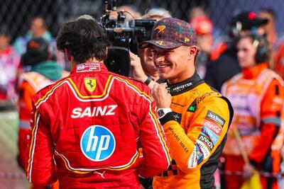 F1. GP Messico, Lando Norris: &quot;Sainz ha guidato benissimo. Complimenti a lui e alla Ferrari. Verstappen non guida pulito&quot;