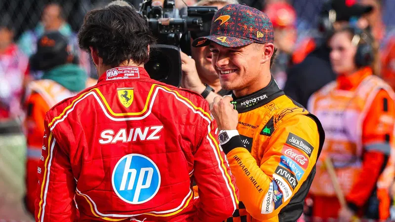 F1. GP Messico, Lando Norris: "Sainz ha guidato benissimo. Complimenti a lui e alla Ferrari. Verstappen non guida pulito"