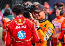 F1. GP Messico, Lando Norris: Sainz ha guidato benissimo. Complimenti a lui e alla Ferrari. Verstappen non guida pulito