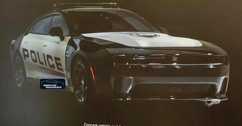 Dodge Charger Daytona Pursuit: un concept per la Polizia americana [FOTO SPIA]