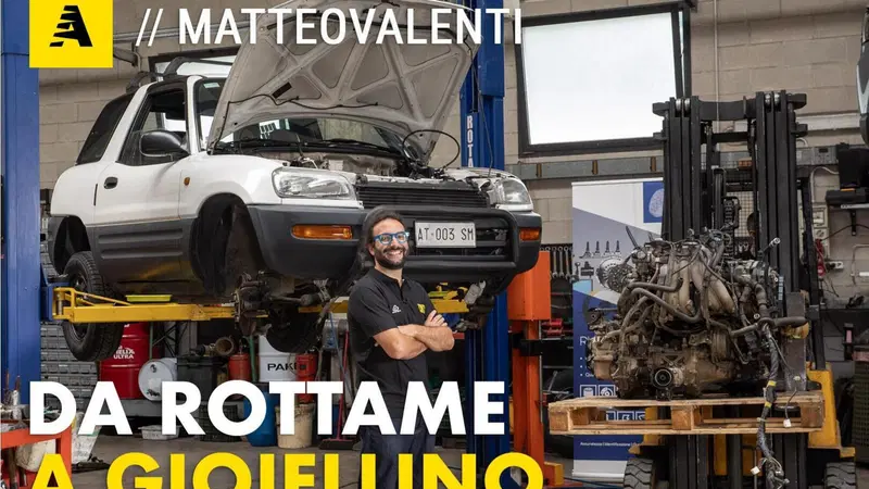 Come si restaura un'auto da rottamare? E conviene? | Toyota RAV4 4WD 1997 [Video]