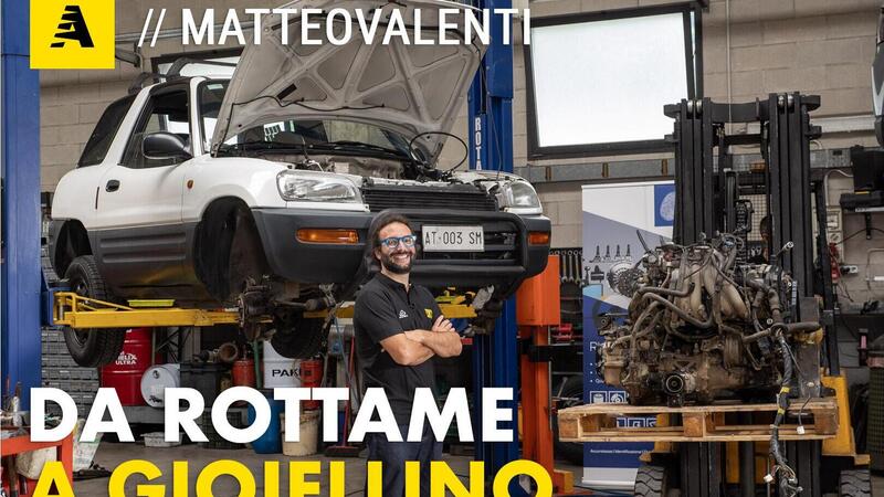 Come si restaura un&#039;auto da rottamare? E conviene? | Toyota RAV4 4WD 1997 [Video]