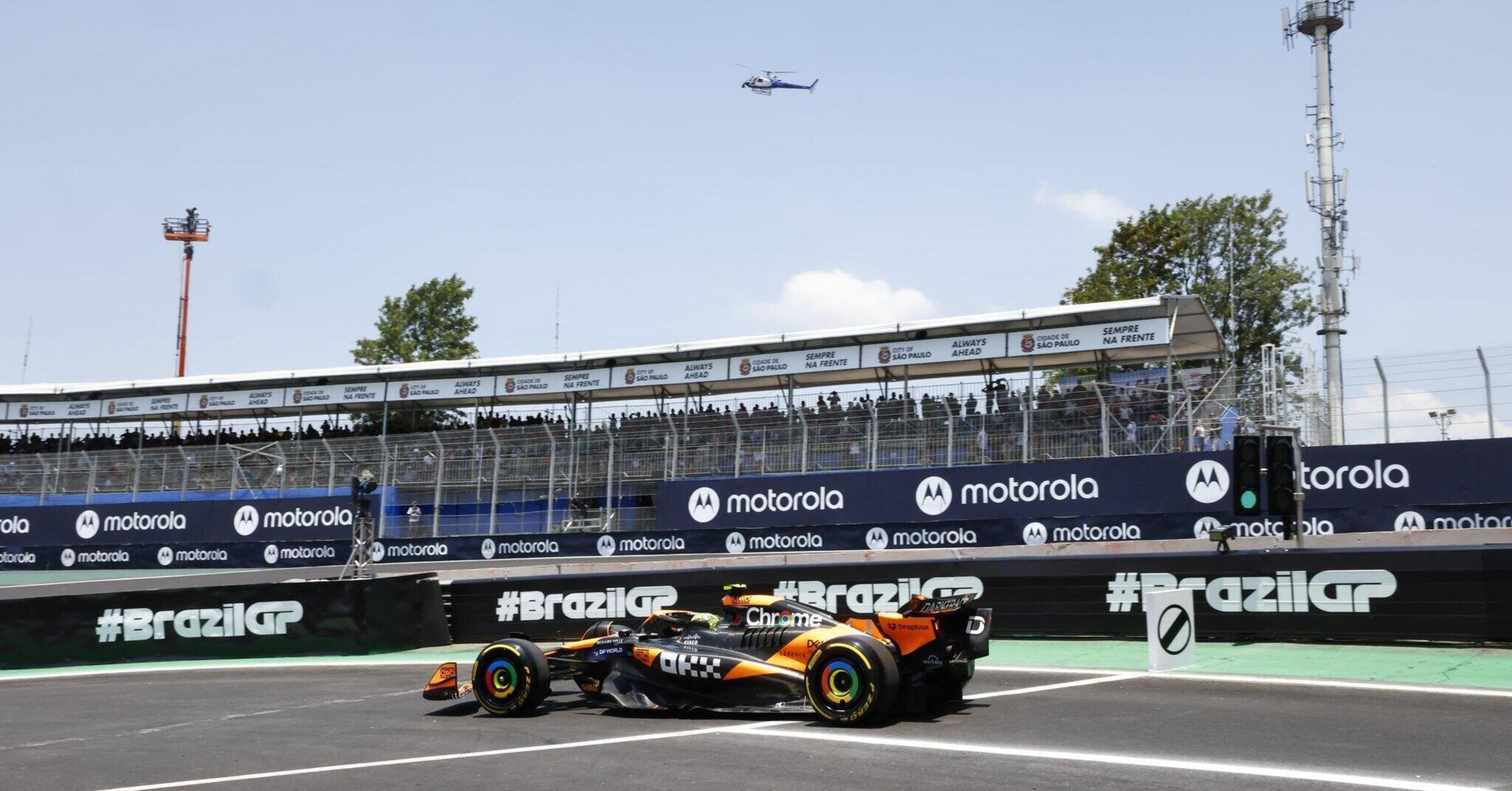 F1. GP Brasile: orari TV e griglia di partenza Sprint 2024 - Formula 1 ...
