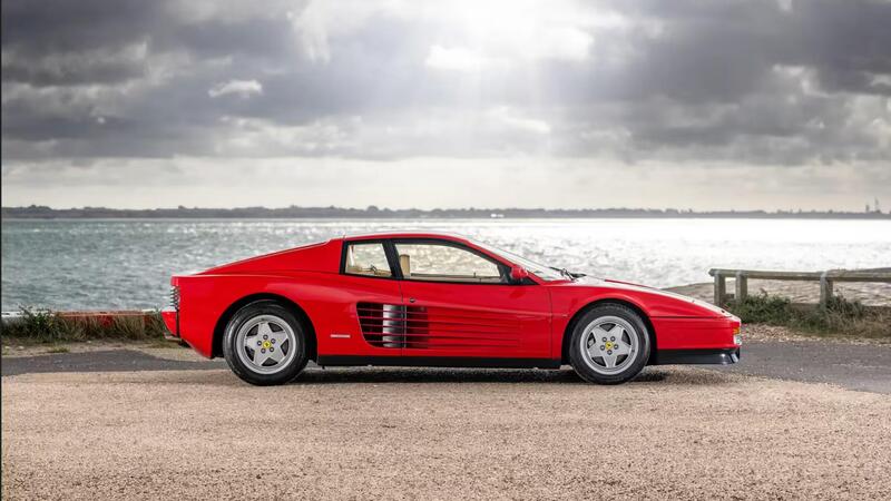 Nigel Mansell: la sua Ferrari Testarossa venduta all&rsquo;asta a 200.000 euro