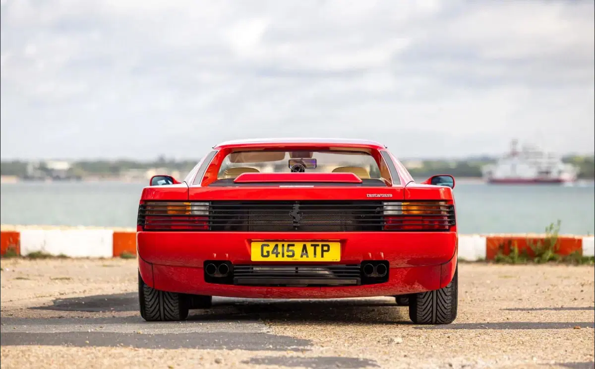 Nigel Mansell: la sua Ferrari Testarossa venduta all’asta a 200.000 euro