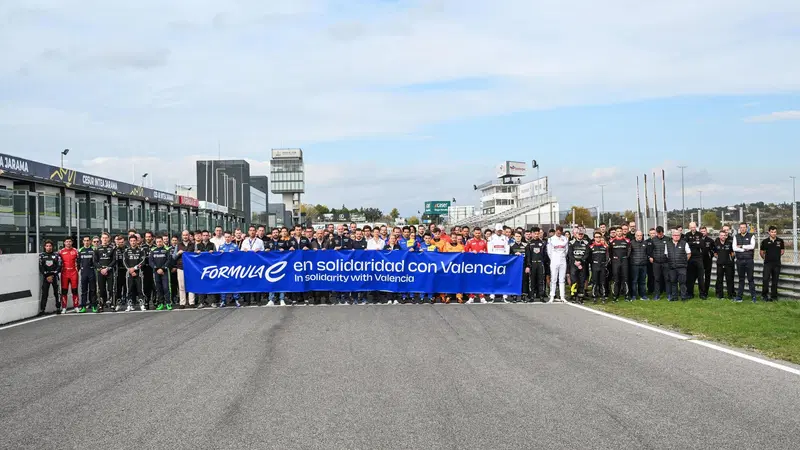 La Formula E dona 50mila euro alle popolazioni complite dall'alluvione di Valencia