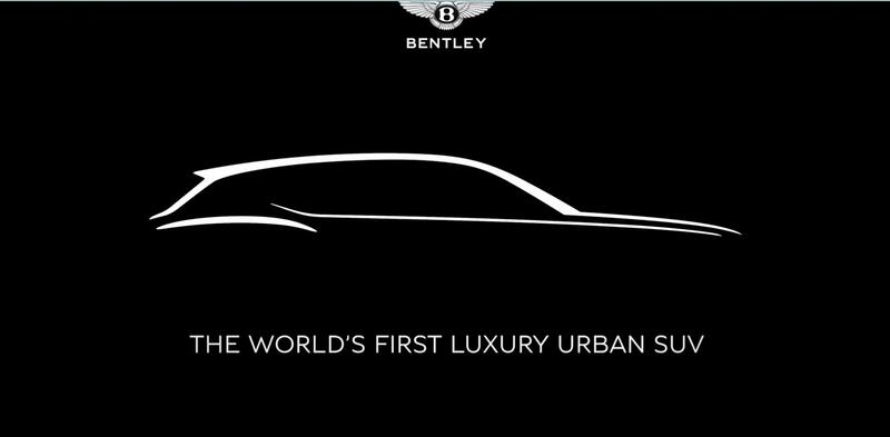 Bentley: la Urban Suv superlusso elettrica al 100% &egrave; in arrivo 