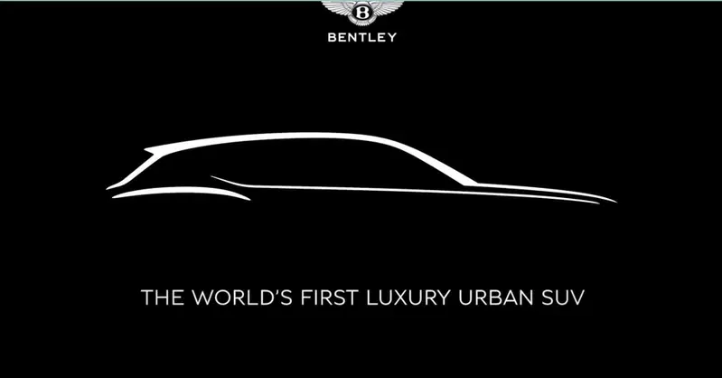 Bentley: la Urban Suv superlusso elettrica al 100% &egrave; in arrivo 