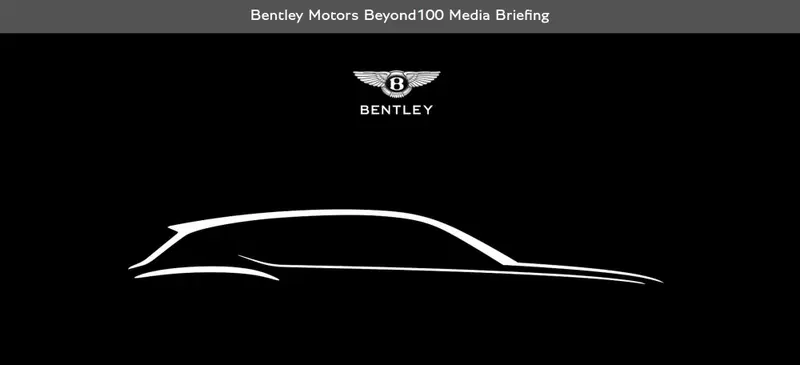 Il profilo della nuova Bentley suv urbana "compatta"