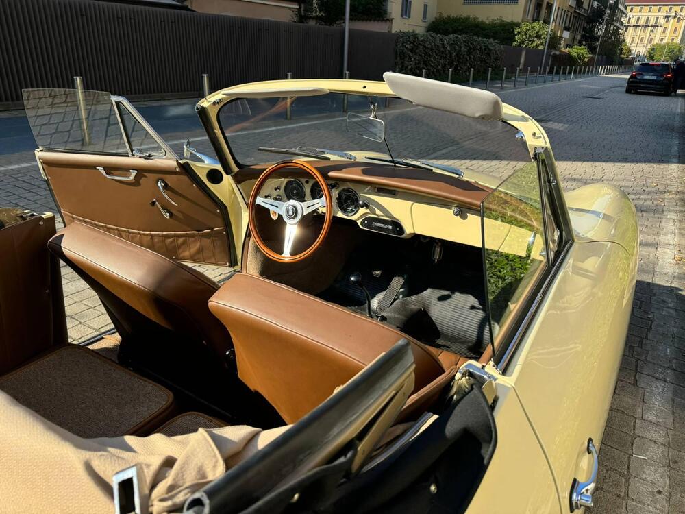 Porsche 356 BT5 cabrio anno 60  d'epoca a Cremona (14)