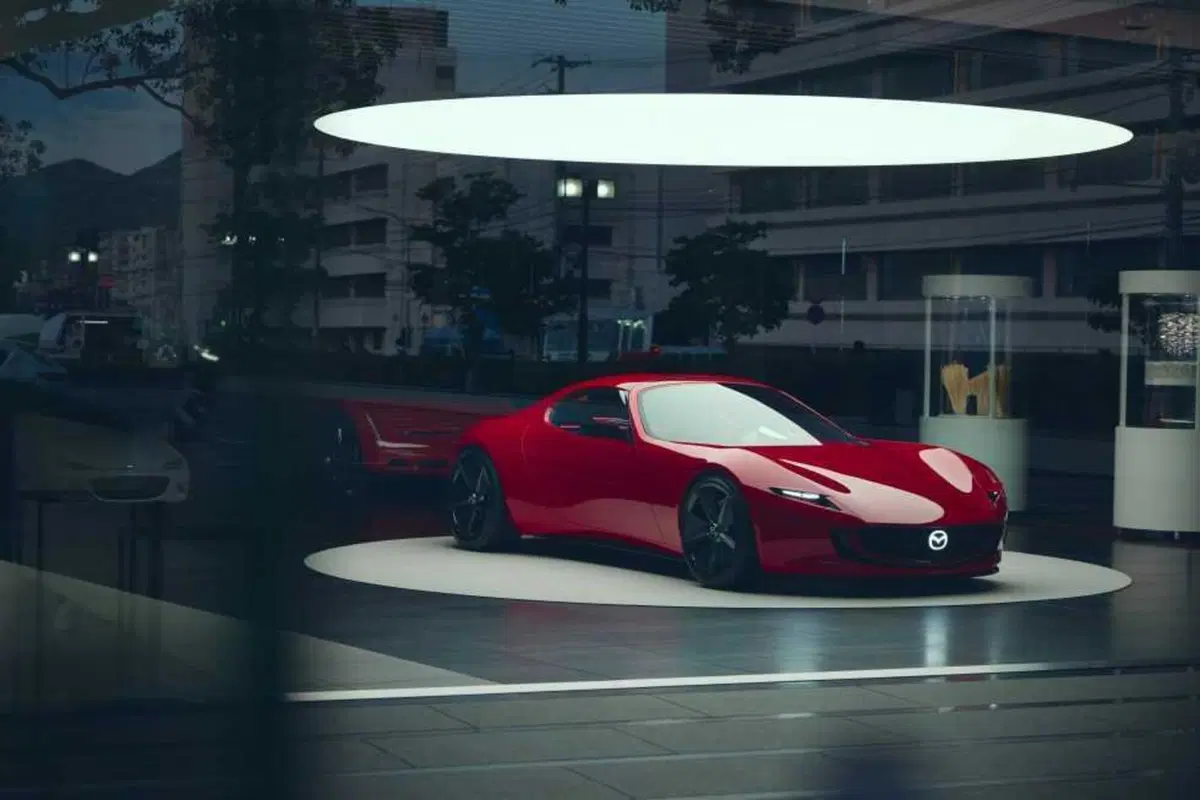 Mazda SP: non è solo una show car, e lo vedrete presto, elettrica con il Wankel (2)
