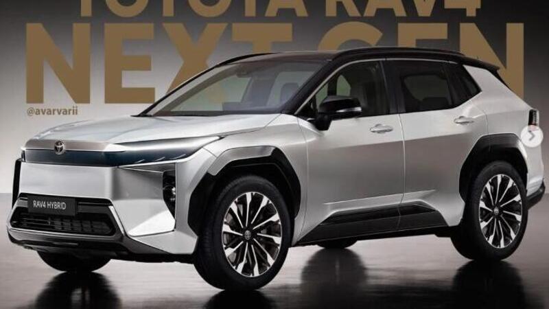 Toyota RAV4: il render della nuova generazione di Avarvarii