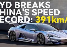 BYD Yangwang U9: il record di velocità per auto del Dragone a 391 km/h! [VIDEO]