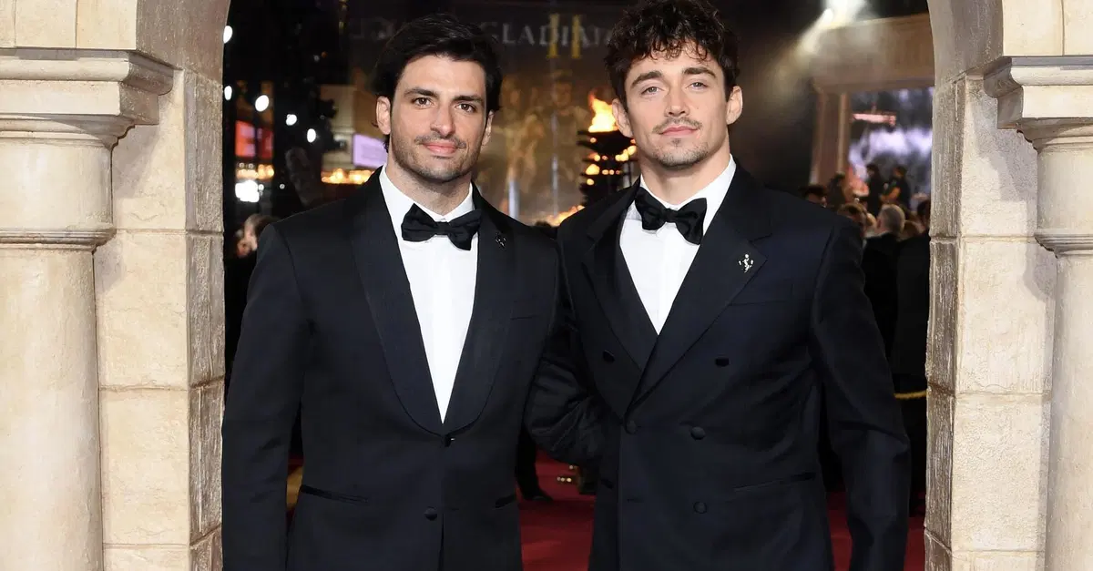 F1. Leclerc e Sainz a Londra per la prima di Gladiator II: "A Las Vegas avremo chance di vittoria ma..."