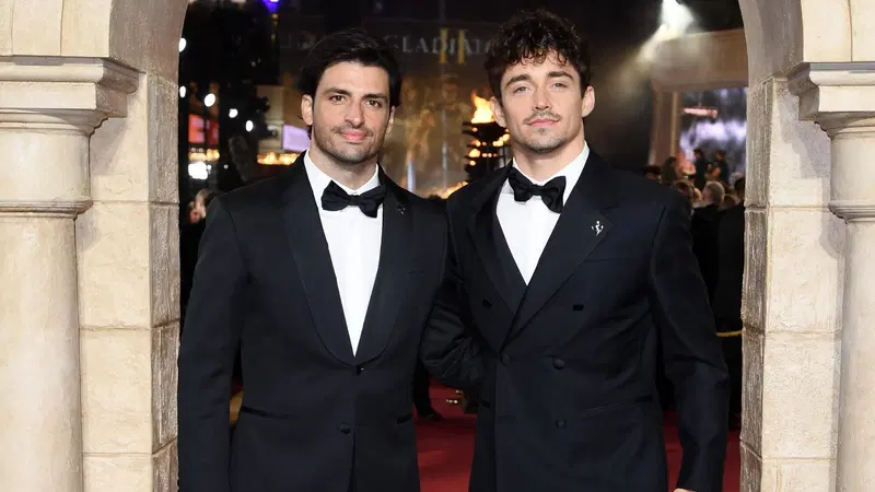 F1. Leclerc e Sainz a Londra per la prima di Gladiator II: "A Las Vegas avremo chance di vittoria ma..."