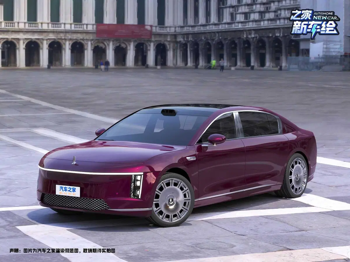 I cinesi puntano in alto: i render della rivale per Maybach - BMW 7 - Audi A8 (2)