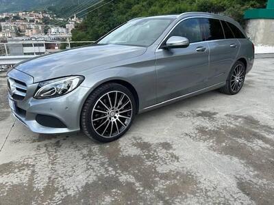 Mercedes-Benz Classe C Station Wagon 300 BlueTEC Hybrid Automatic Exclusive del 2016 usata a Genova