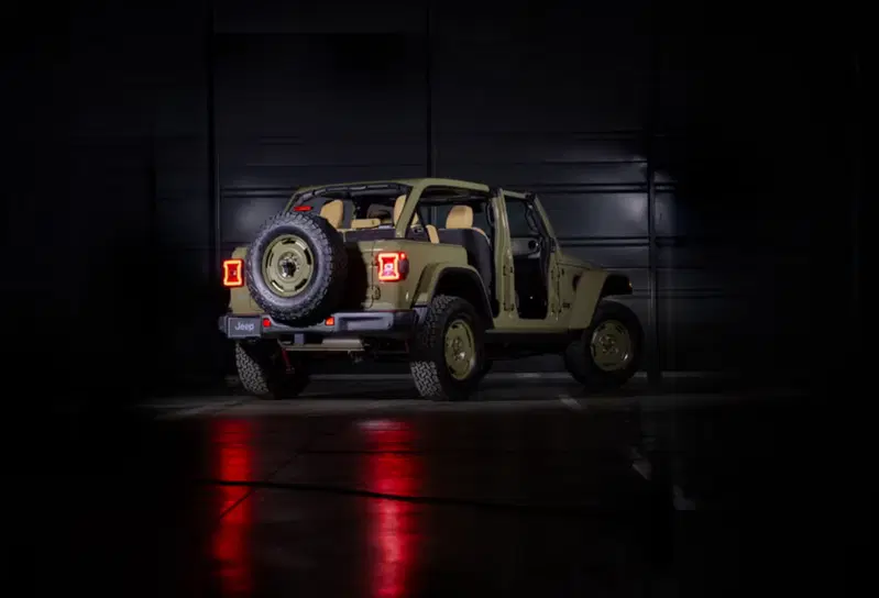 Posteriore Wrangler 4xe Willys '41