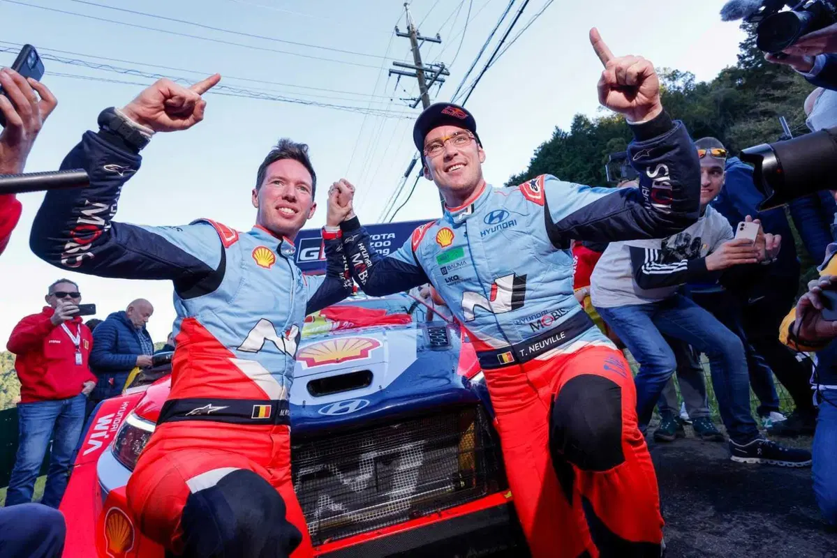 WRC24 Japan. Thierry Neuville, Hyundai, è Campione del Mondo! [VIDEO] (3)