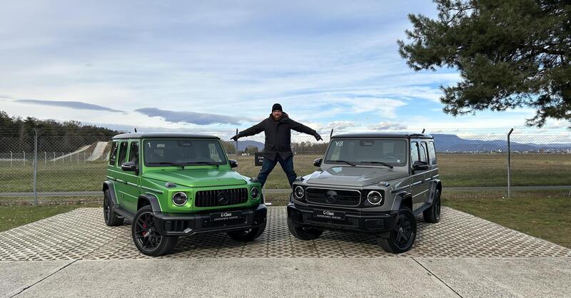 Mercedes CLASSE G la comparativa fra TERMICA ed ELETTRICA, e la vincitrice &egrave;... [VIDEO]