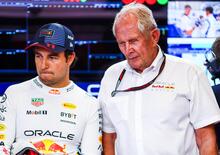 F1. Ad Abu Dhabi la Red Bull deciderà il futuro di Perez. Tsunoda si candida ma spunta il nome di Hadjar. E l'ipotesi Colapinto-Lawson?