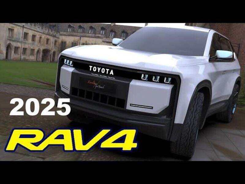 Toyota RAV4: il futuro della nuova generazione sar&agrave; questo? [VIDEO RENDER]