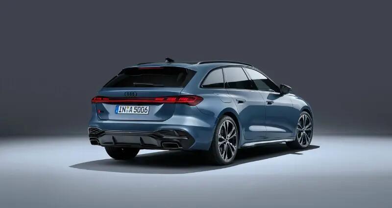 Il design posteriore della nuova Audi A5