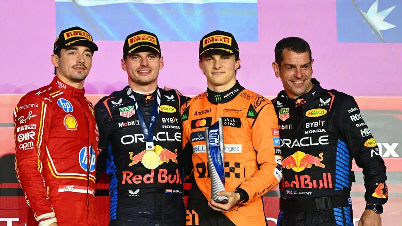 F1. Verstappen regola il GP del Qatar, Leclerc e Piastri concludono il podio: "Avrei firmato subito per un risultato del genere" 