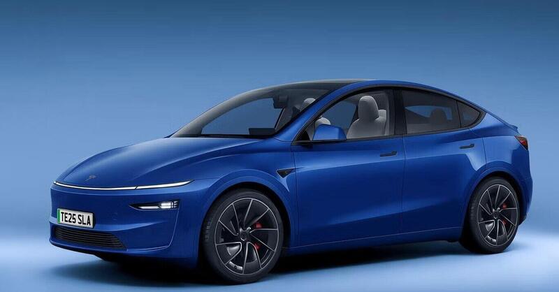 Tesla Model Y 2025 &egrave; sulla linea di montaggio in Cina. Nome in codice: Opal 