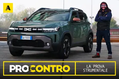 Nuova DACIA DUSTER (addio gasolio, c'&egrave; l'ibrido!) | PROVA STRUMENTALE - PRO e CONTRO [VIDEO con frangetta)]