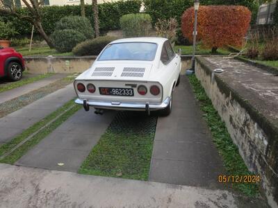 Fiat 850 Sport Cpup&eacute;d&#039;epoca del 1969 a Bergamo