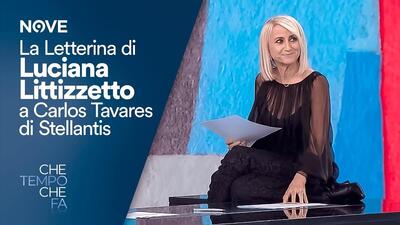 Luciana Littizzetto e la letterina a Tavares: satira sulla crisi Stellantis