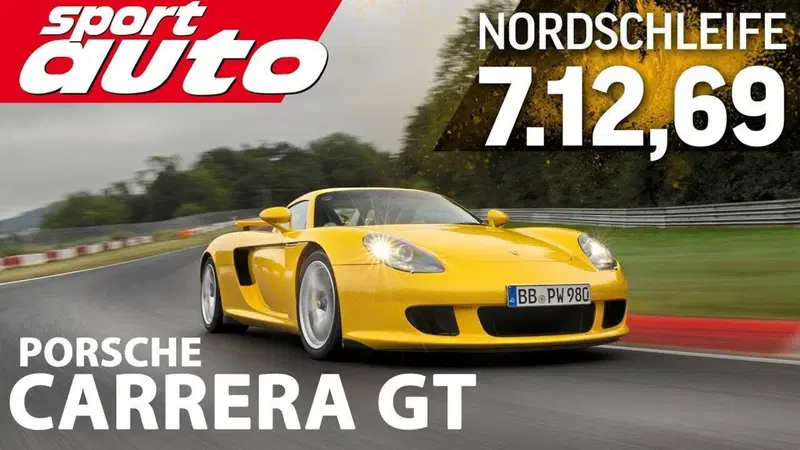 Come cambiano le gomme in vent'anni: la Porsche Carrera GT ritorna al Nurburgring e ferma il cronometro a... 