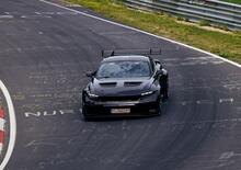 Ford Mustang GTD è l'americana più veloce al Ring: il video (in gara con il drone)