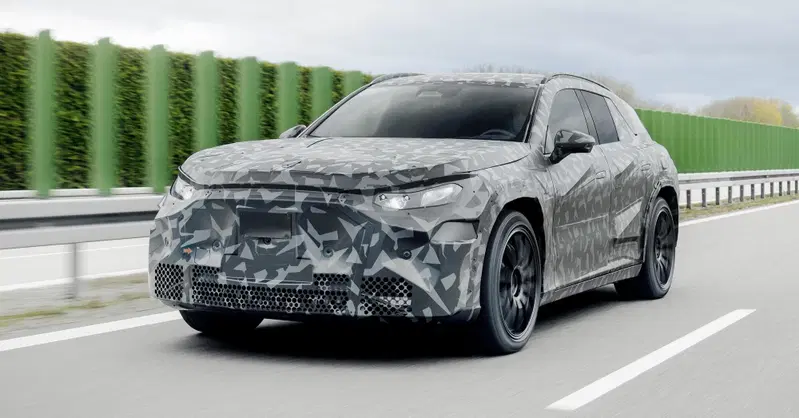 Mercedes - AMG: la coup&eacute; e la Suv elettriche iniziano i test invernali. Motori elettrici a flusso assiale [SPY FOTO]
