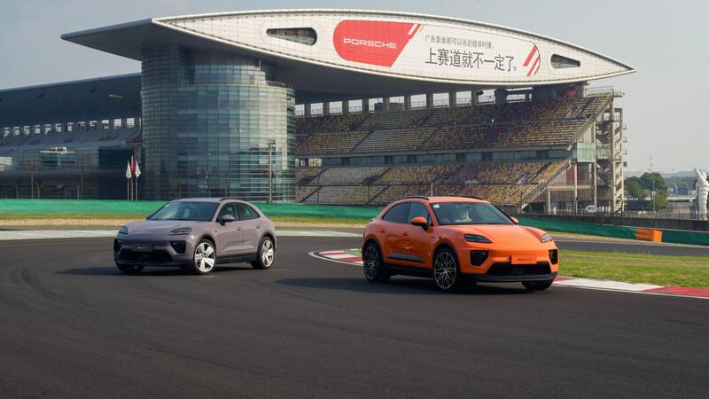 La Porsche Macan al debutto a Shanghai