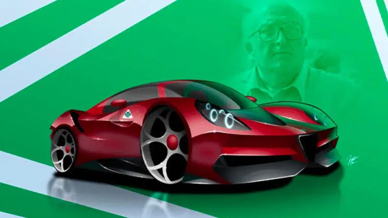 Alfa Romeo Carlo: l'ing. Chiti ha un modello dedicato [RENDER]