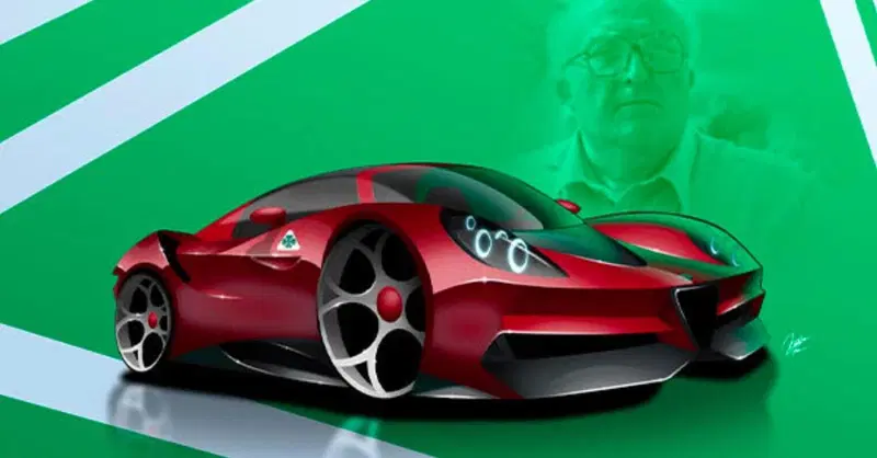 Alfa Romeo Carlo: l'ing. Chiti ha un modello dedicato [RENDER]