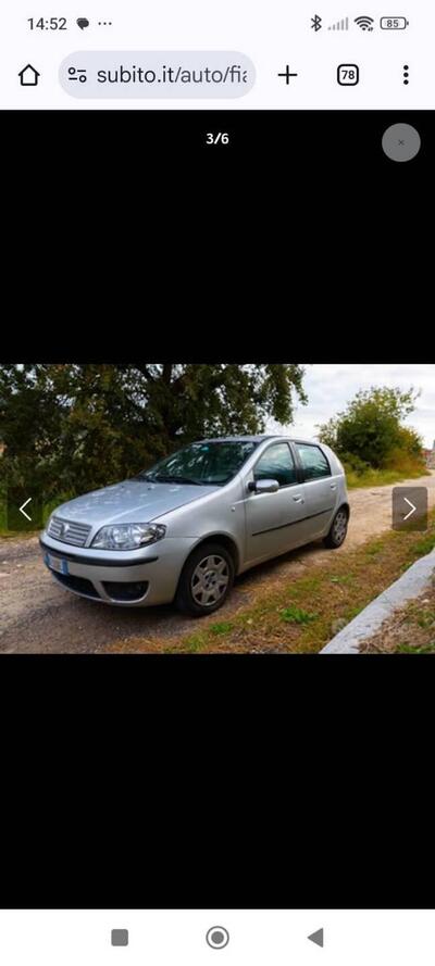 Fiat Punto Classic 1.3 MJT 16V 5 porte  del 2007 usata a Roccabernarda