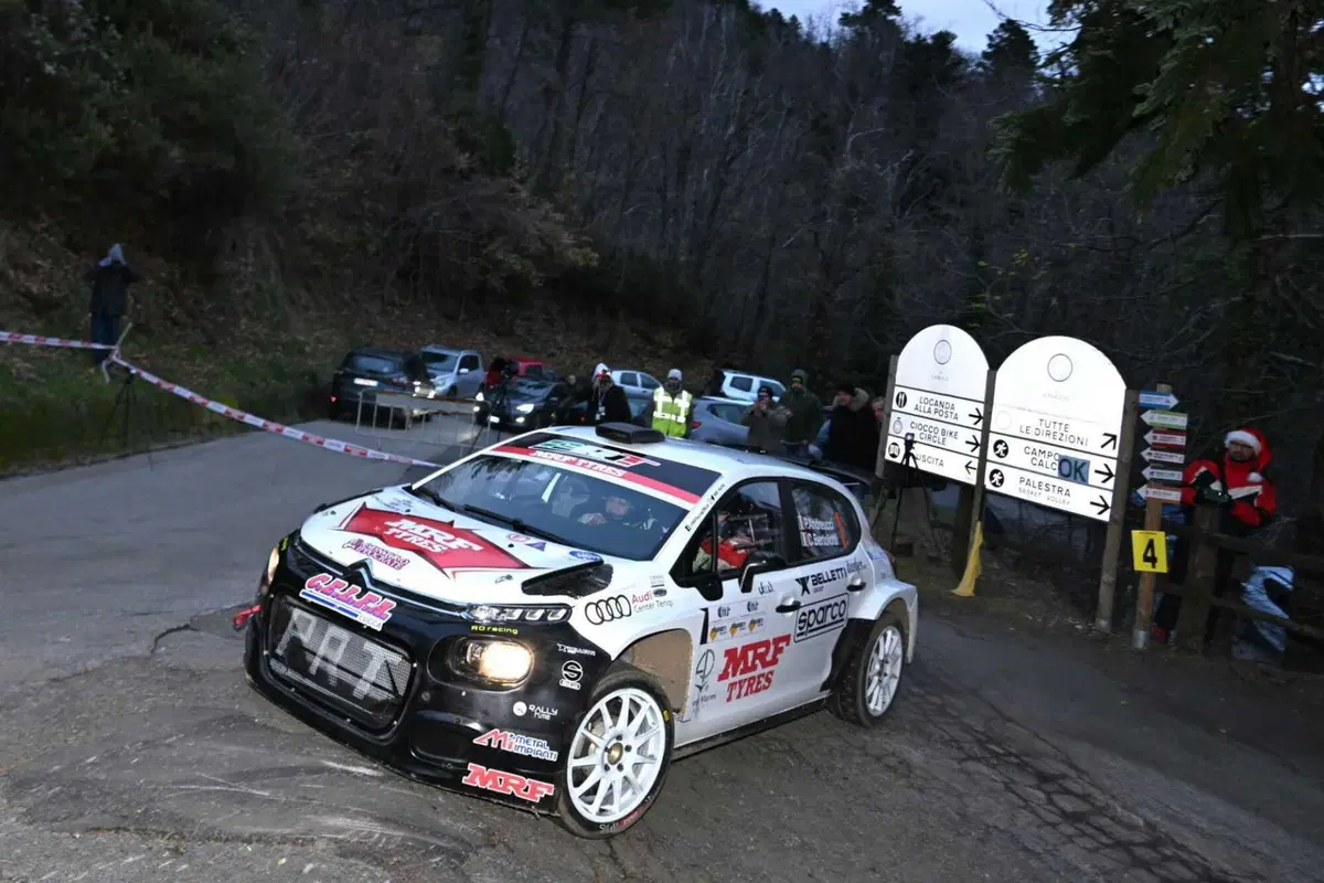Rally Ciochetto. E dopo Fabio Andolfi, avanti Santa Claus, strada libera! (7)