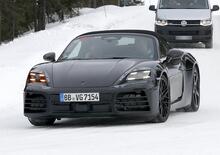 Porsche Boxster e Cayman elettriche nei guai per le batterie