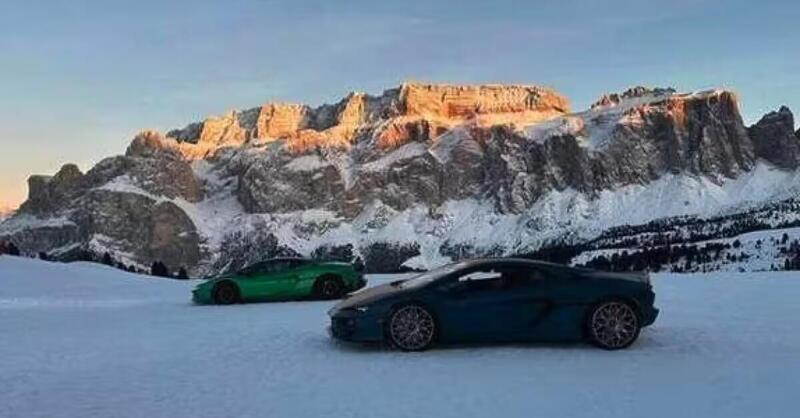 Lamborghini Gallardo in alta montagna, la polemica del CAI in Alto Adige