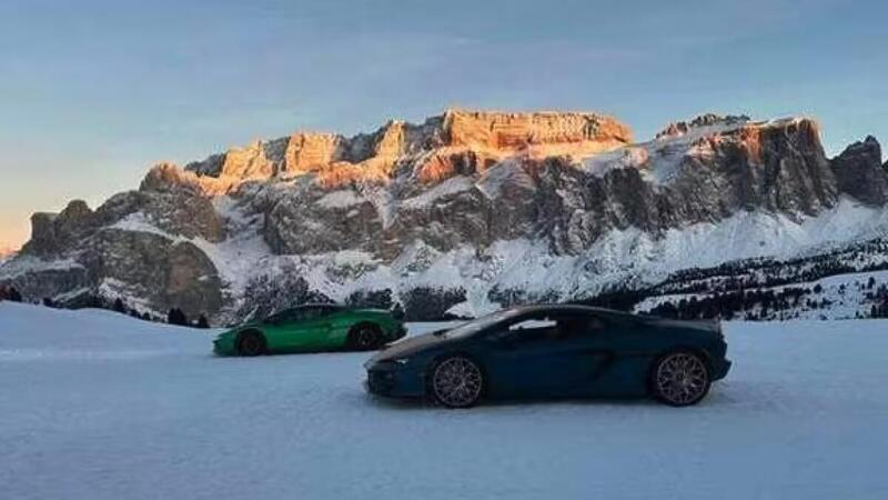 Lamborghini Gallardo in alta montagna, la polemica del CAI in Alto Adige